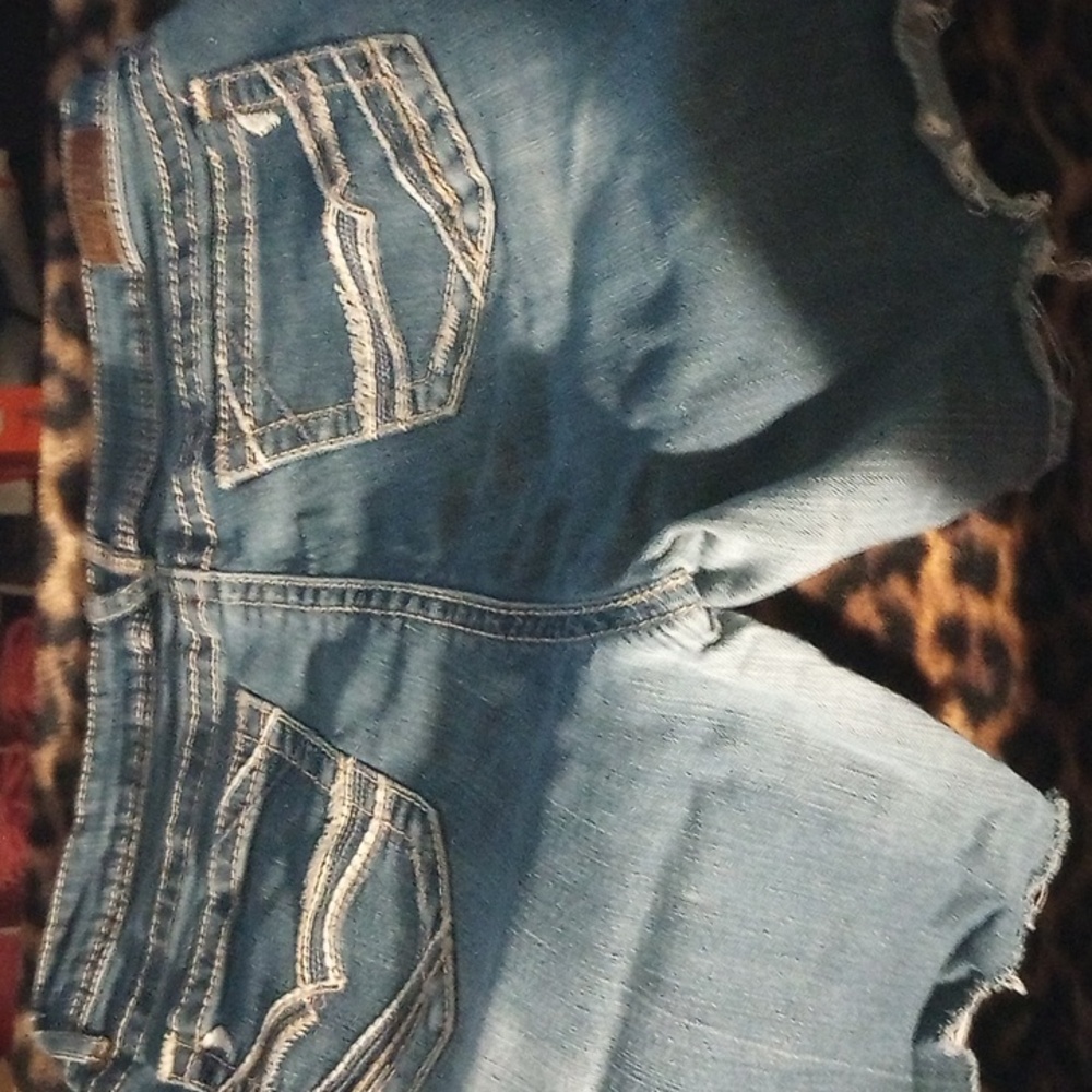12 Myth of Jade stretch cut off Shorts